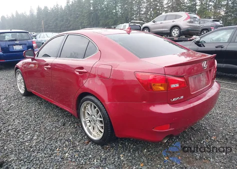 2008 Lexus Is 250 z USA, uszkodzony, nr VIN JTHBK262882072280